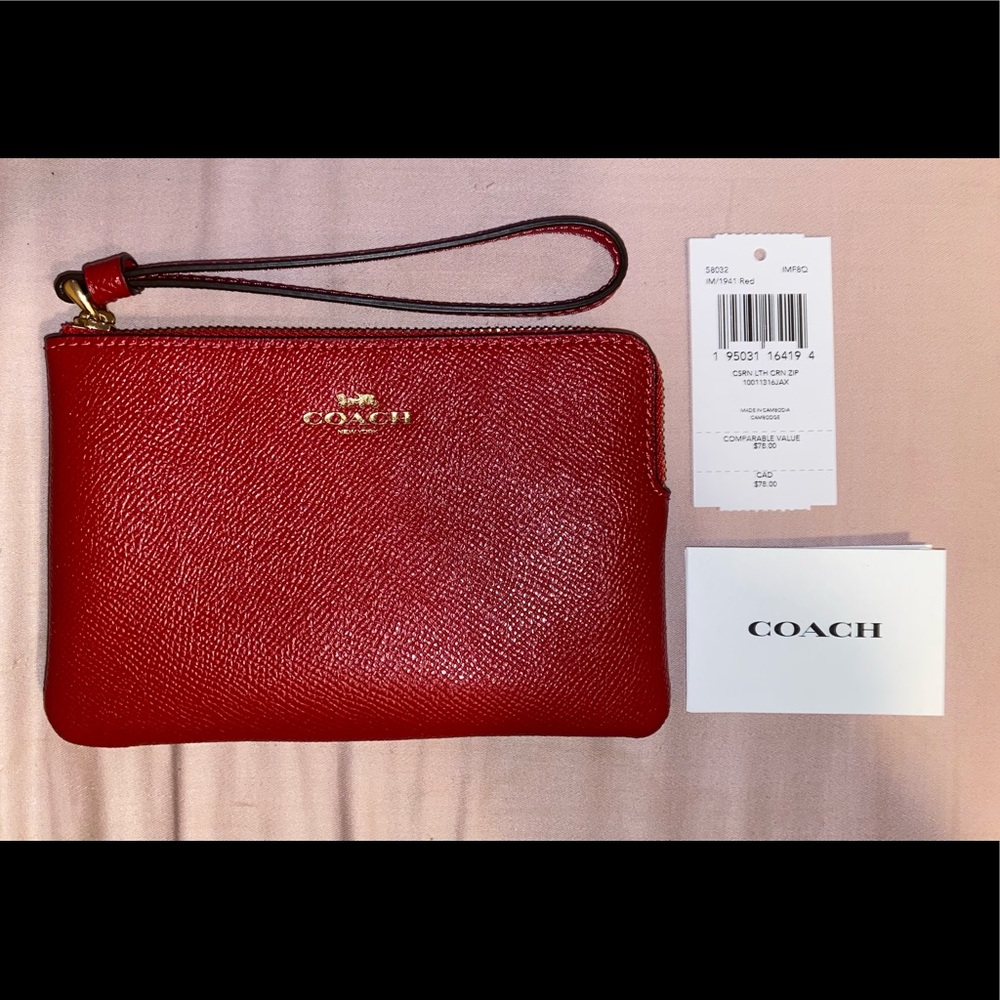 Coach Wristlet